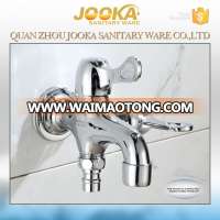 custom low price brass washing machine double outlet water tap