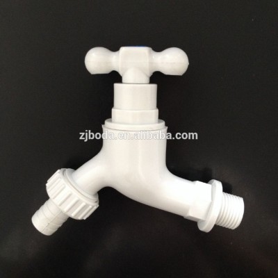 plastic pvc single t handle outdoor bib tap faucet in abs (BD-24)